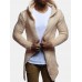 Men’s Fashion Hooded cardigan sweaters coat sweater Mid  long knitting Hoodies